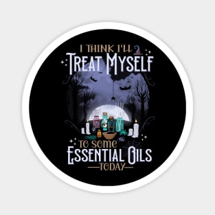 Funny Halloween essential oil humor Magnet